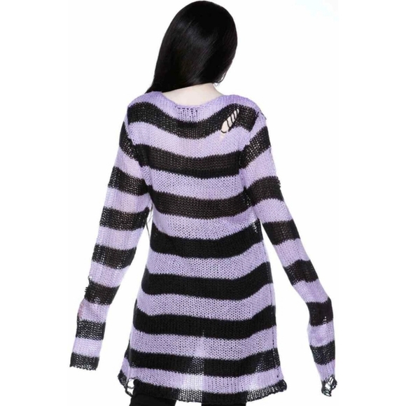Lavender Mist Knit Sweater - Picture 2 of 2
